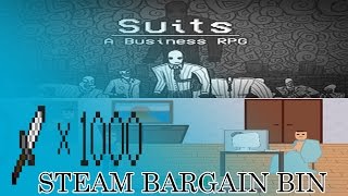 Steam Bargain Bin: What's Under Your Blanket!? and Suits: A Business RPG