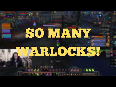 SO MANY WARLOCKS! - Warlock POV 3v3 Arena (BFA World of Warcraft)