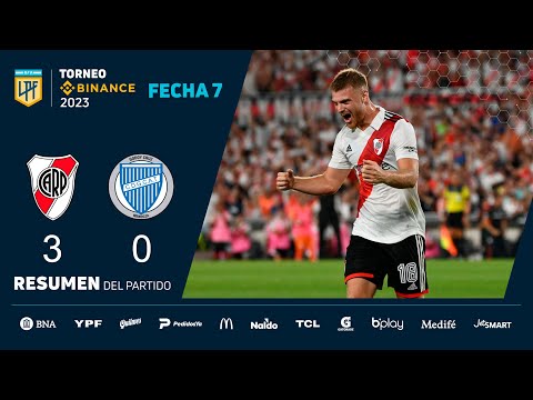 #TorneoBinance 2023 | Fecha 7 | resumen de River - Godoy Cruz