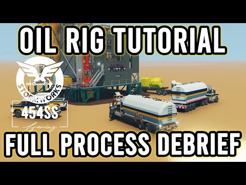 Stormworks: ALTArig Oil Rig Drilling FULL Tutorial