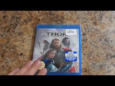 Thor The Dark World On Blu Ray