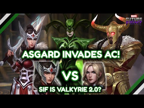 Sif is Valkyrie 2.0? Heimdall is AC META!? (PvE + AC Testing) | Marvel Future Fight