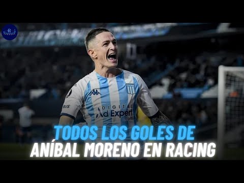 ANÍBAL MORENO | TODOS LOS GOLES EN RACING (2021-23)