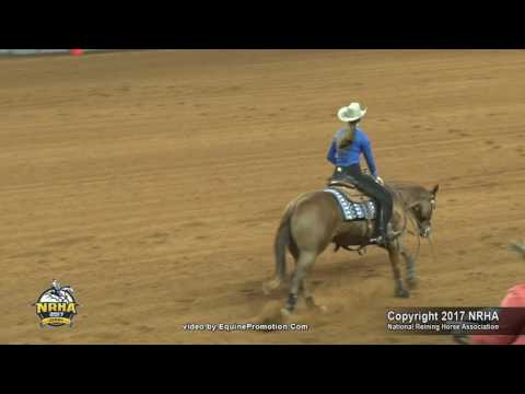 Mattie Gustin - Guns R Spooky - NRHA Derby 2017