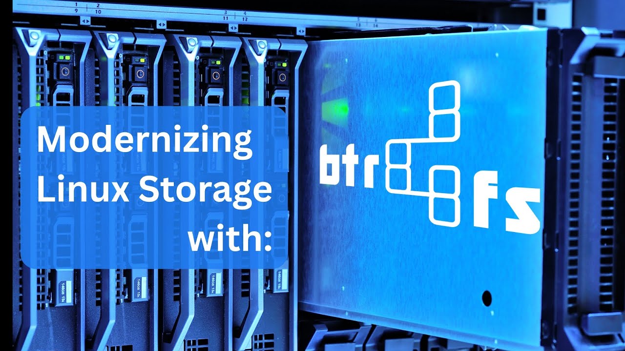 Modernize your Linux Storage with btrfs!