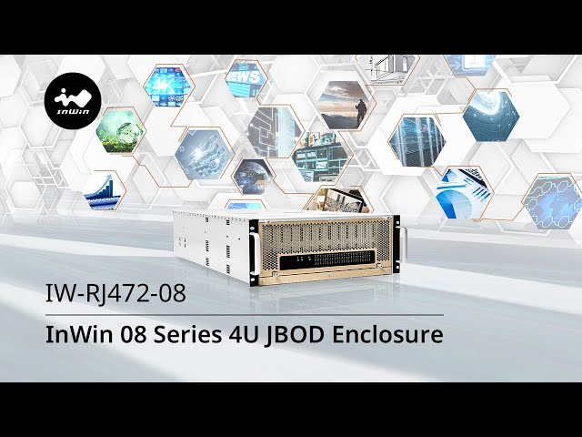 InWin 08 Series 4U JBOD Enclosure｜IW-RJ472-08