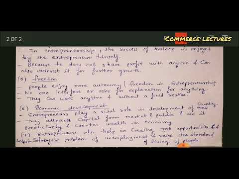 need importance of entrepreneurship class 11 entrepreneurship notes chapter 2