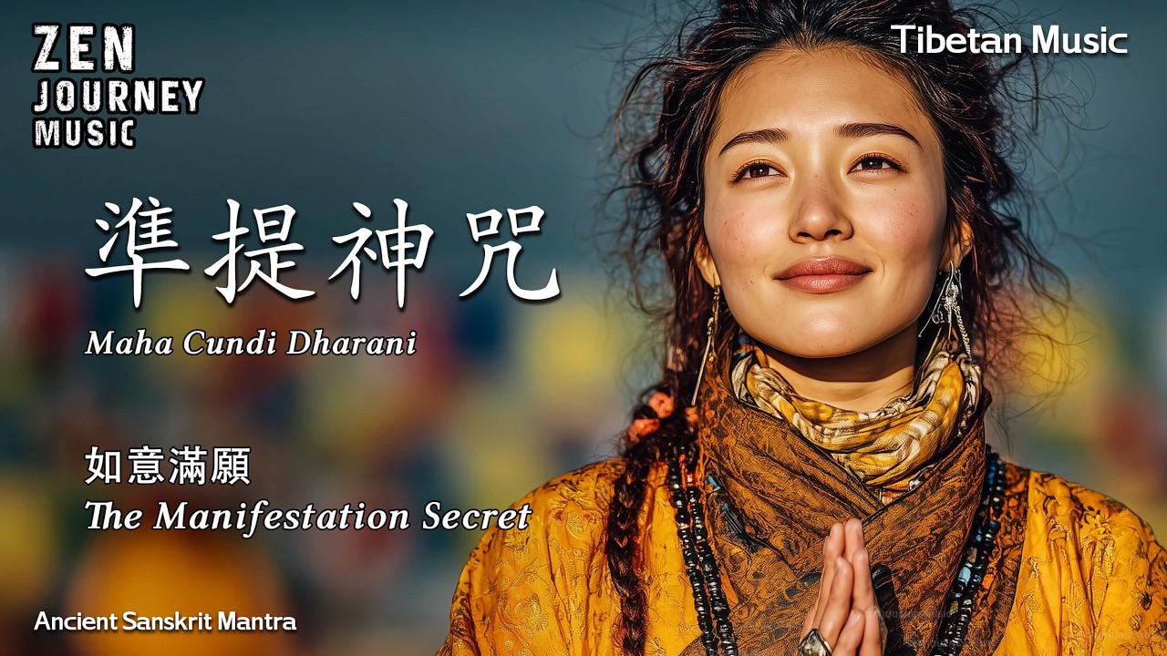 準提神咒・Maha Cundi Dharani｜滿一切願・開運納福・心想事成・消災增福慧・助冥想療癒 | Buddhist Meditation Healing | Blessing