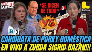 🚨 ¡HIPOCRESÍA ABSOLUTA! | PORKYLOVER DOMÉSTICA a  CALABAZÁN EN VIVO | DEBATE EXTREMO por LATINA TV