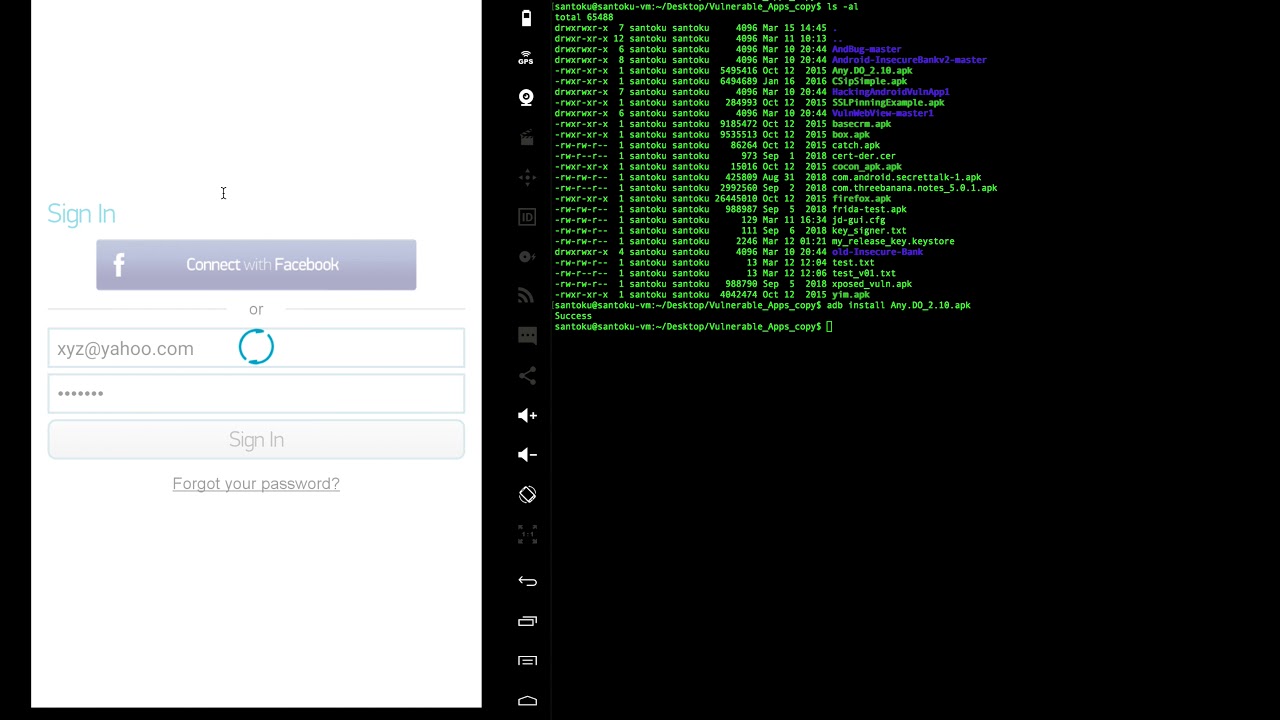 Android Pen-testing - Traffic Analysis (Dynamic)
