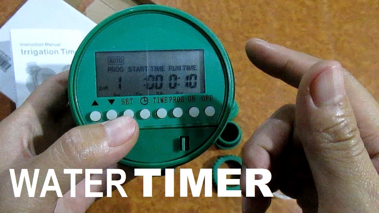 Digital Irrigation Timer Testing