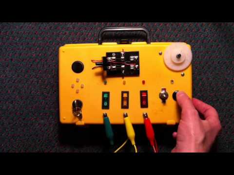 Button / Switch Box Puzzle Toy