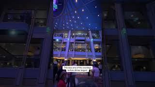 Obsessed with the Grand Hall on the Disney Treasure! 🧞‍♂️ #disneycruise