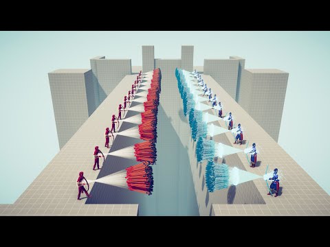 12x GODS vs 12x GODS TOURNAMENT - Totally Accurate Battle Simulator