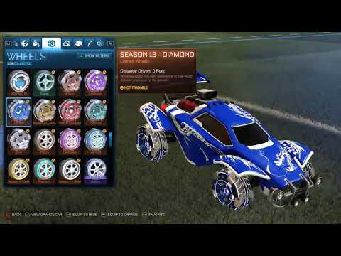 ALL SEASON 13 COMPETITIVE REWARDS!!! - ALL RANKED REWARDS SEASON 13 ROCKET LEAGUE