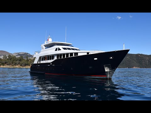 BUGARI 27 m Steel Hull Trawler Yacht For Sale Full Walkthrough