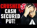 Cash Secured Put Assigned WAY BELOW Strike Price! What Now?