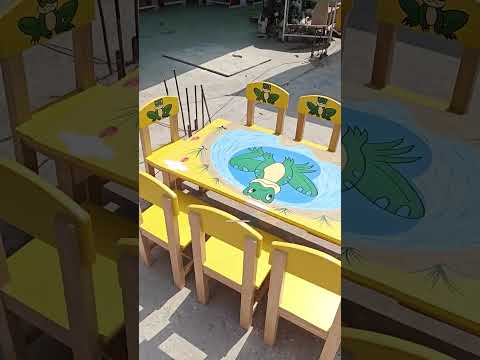 play or activity table and chairs