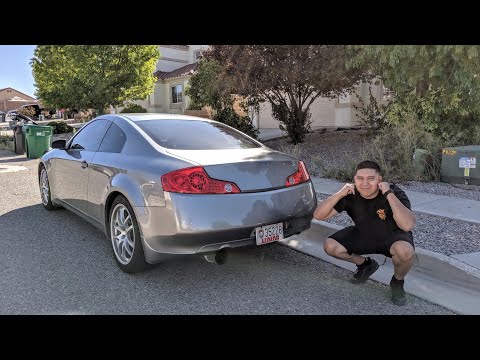 G35 TEST PIPE INSTALL W/ ISR EXHAUST - LOUDEST G35?