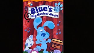 Blues Clues: Blues Big Musical Movie (2000 VHS)
