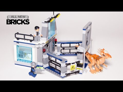 Vidéo LEGO Jurassic World 75927 : L'évasion du Stygimoloch