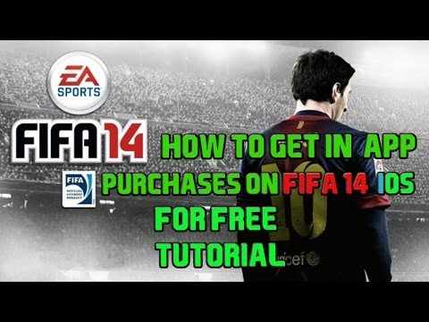 How to get in-app purchases on FIFA 14 for IOS devices for free!