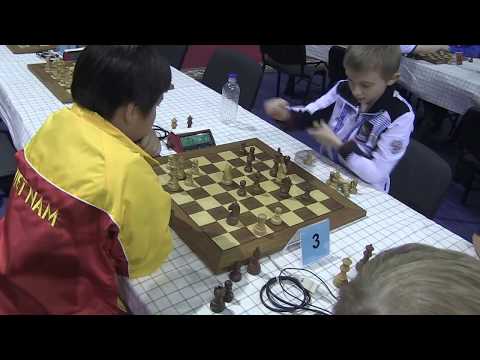 2017-06-04 Nguyen Quoc Hy - Makoveev I. ENDGAME 1-st Cadet Chess Blitz World Championship