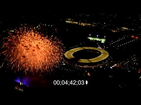 Pyronale 2019 am Olympiastadion in Berlin, Deutschland