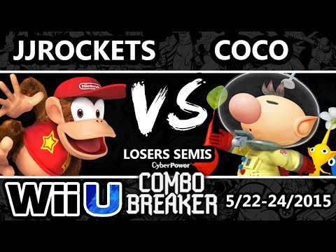 Combo Breaker - Coco (Olimar) Vs. JJRockets (Diddy Kong) SSB4 Losers Semis - Smash Wii U - Smash 4