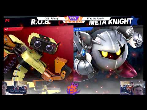 Clemson Smash Series 22 - Winners Semis - OeS | RFang (R.O.B.) vs. Sect (Meta Knight) - SSBU