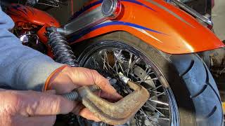 Remove chain master link without proper tool…….Harley , motorcycle chain , master link removal