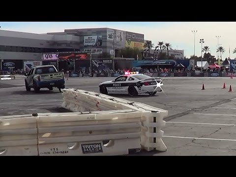 Ford Racing Playing Cops & Robbers at SEMA Show