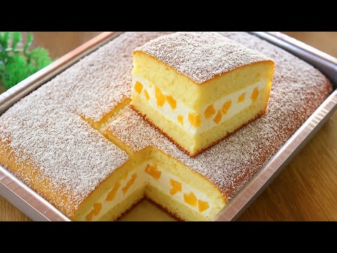 Einfaches Biskuitkuchen-Rezept in wenigen Minuten! Schnell und lecker!
