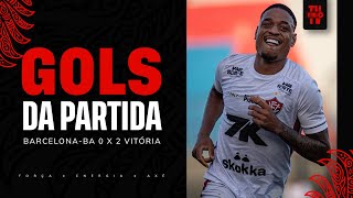GOLS DA PARTIDA | BARCELONA 0 X 2 VITÓRIA | BAIANÃO 2026 | 6ª RODADA
