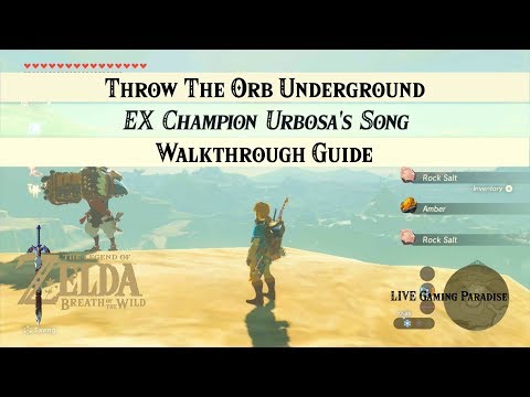 Breath of the Wild | EX Champion Urbosa's Song [DLC 2] Walkthrough [Trial 3 Orb Underground]
