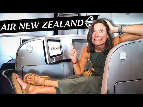 We Flew in the World's WEIRDEST Business Class | Air New Zealand