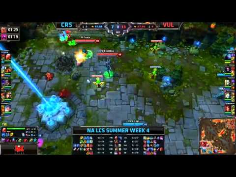 NA LCS 2013 Summer W4D1- CRS v VUL
