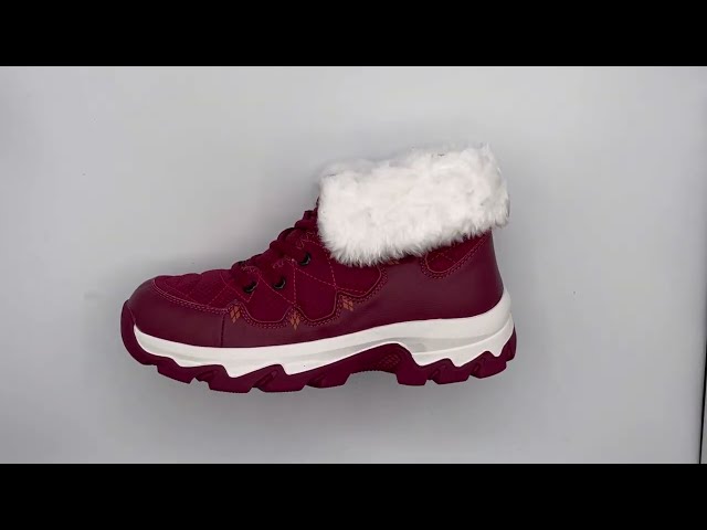 Vídeo relacionado con Axcone Hombre Mujer Botas de Nieve Invierno Aire Libre Trekking Zapatos Impermeable Antideslizante Calientes Botines Planas Negro 44EU