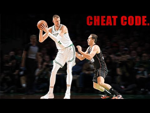 Posting Up Kristaps Porzingis Is A CHEAT CODE *Offensive Highlights*