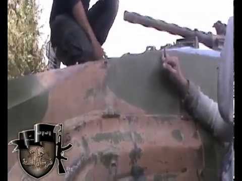 دورة تدريبية على عربة البي أم بي من قبل لواء فرسان السنة في ريف دمشق