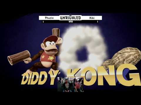 Unrivaled 6 WiiU - Phuzix (Sheik) vs Kiki (Diddy Kong) - Winners R3