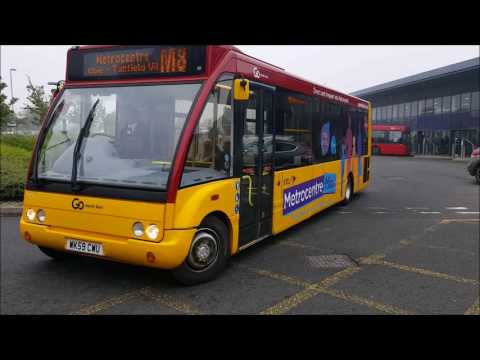 BUSES AT STANLEY: GO NORTH EAST & STANLEY TRAVEL (JULY 2017)