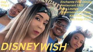 Disney Wish/How did our Disney Wish Inaugural Sailing exceed our expectations?  (Family Travel Vlog)