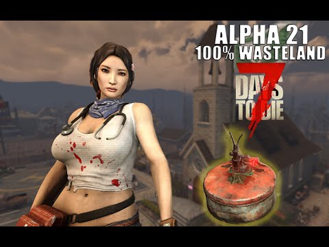Alpha 21 - EXPLOSIVE Jen - Idiot in the Wasteland - 7 Days to Die - 19