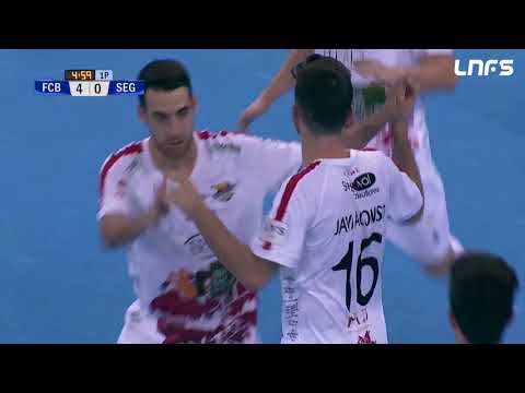 Gol Javi Alonso (4-1) FC Barcelona Lassa - Naturpellet Segovia. J4, 1Div