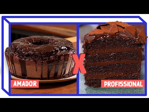 BOLO DE CHOCOLATE | Amador vs Profissional com Joyce Galvão | Mohamad Hindi
