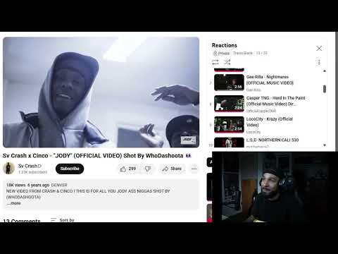 Sv Crash x Cinco - JODY  (Reaction)