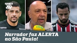 ‘O São Paulo está caindo fisicamente’, alerta Nilson Cesar