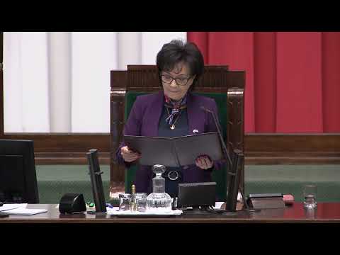 Elżbieta Witek ogłasza uchwałę ws. 30-lecia relacji z Słowenią