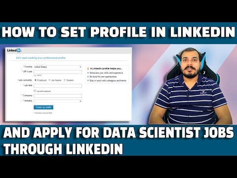 How To Set Profile And Apply Data Science Jobs In LinkedIn